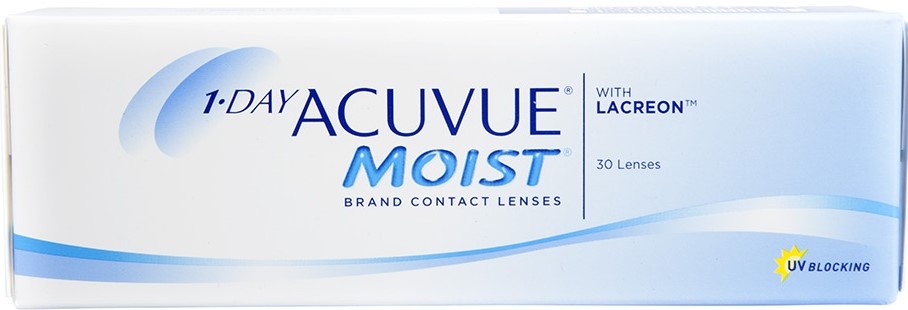 1-DAY ACUVUE MOIST (30Pk)