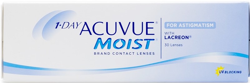 1-DAY ACUVUE MOIST for ASTIGMATISM (30Pk)